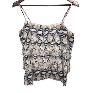 Endless Rose Snake Print  Top